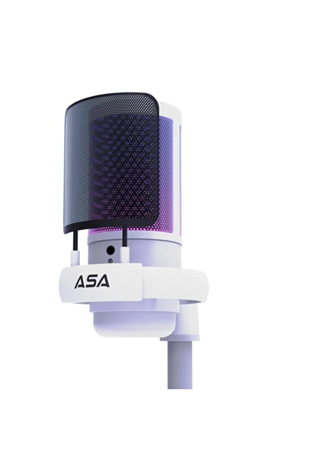 ميكروفون سكوادكاست أبيض - 1