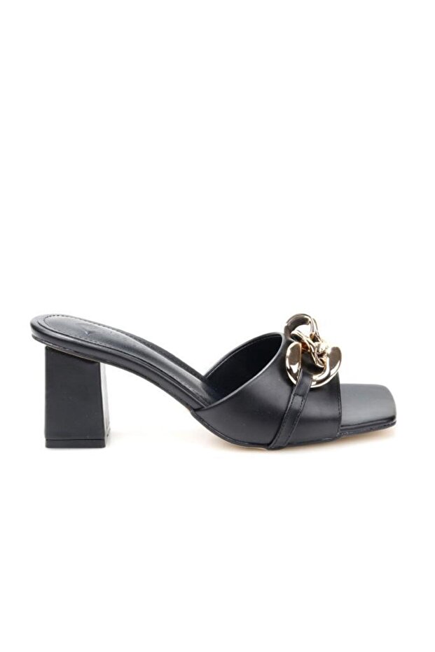 Pythagoras Ps-32460 6 cm Heeled Women's Slippers