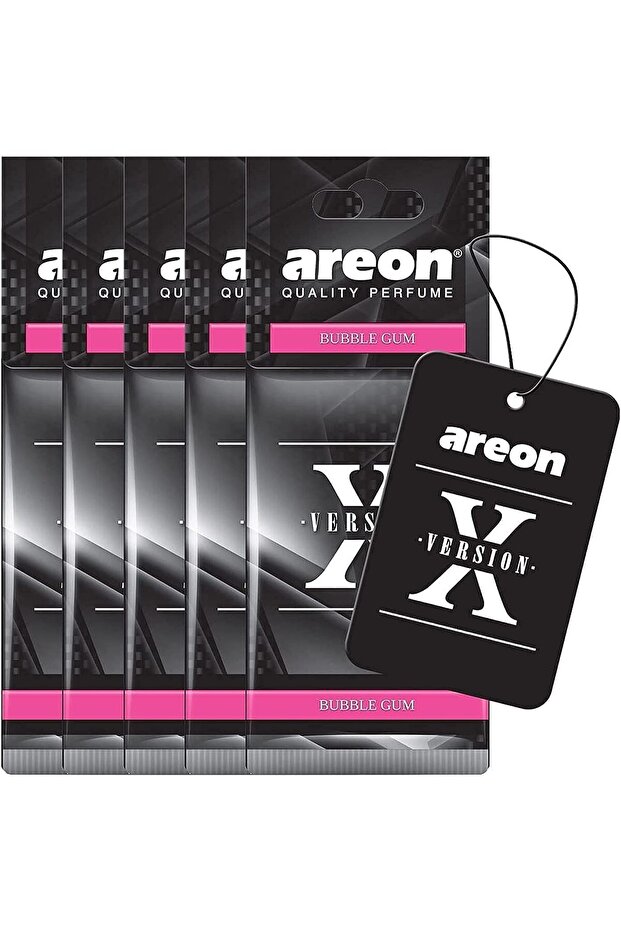 Areon - Air Freshener X Version Bubble Gum - (Pack of 5)