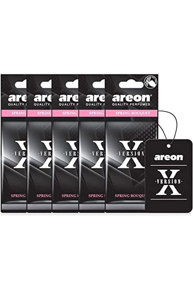 Areon - Air Freshener X Version Spring Bouquet - (Pack of 5)