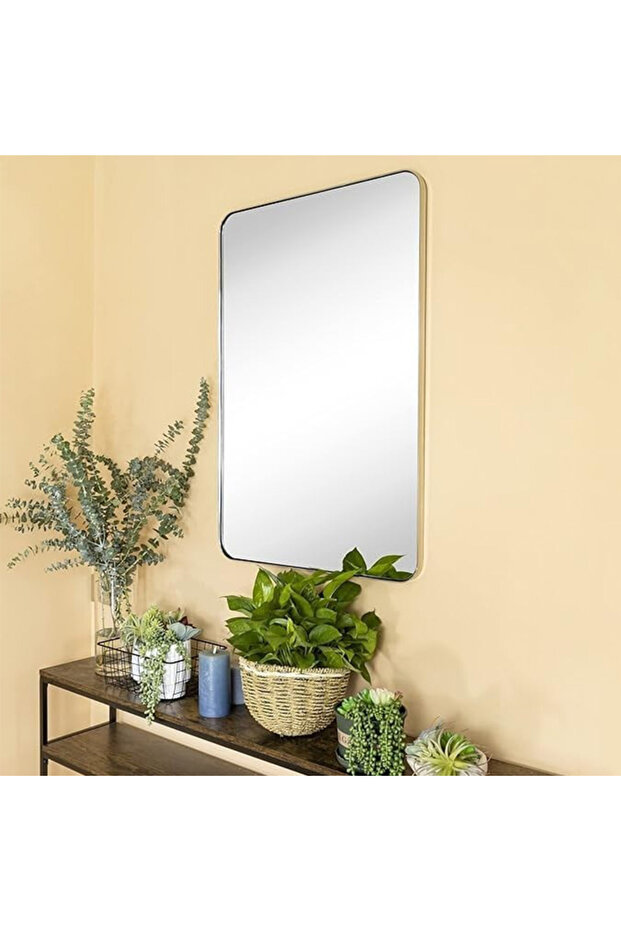 مرايه مستطيله ضد الكسر مقاس 140*70 سم اطار بالوان متعدده - 1