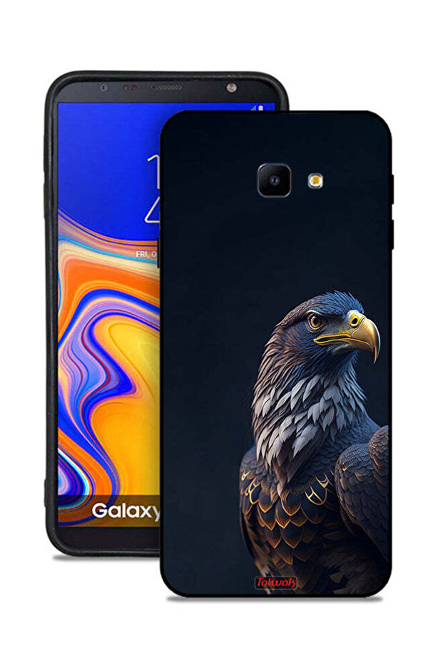 غطاء حماية لهاتف سامسونج جالكسي J4 كور بتصميم Eagle HD