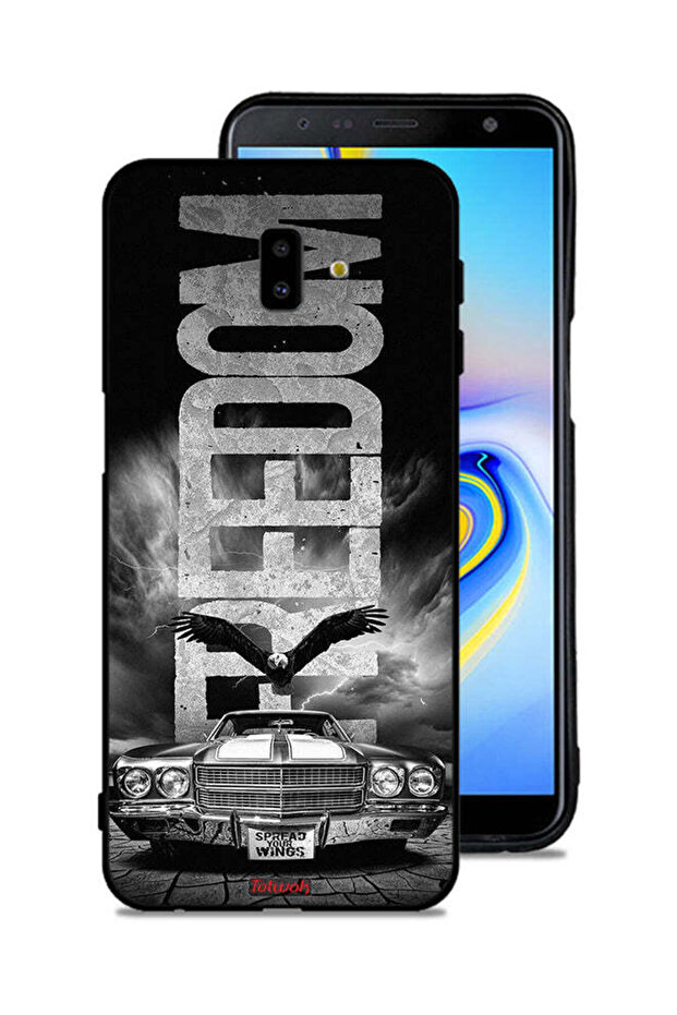 Samsung Galaxy J6 Plus Protective Case Cover Freedom Art