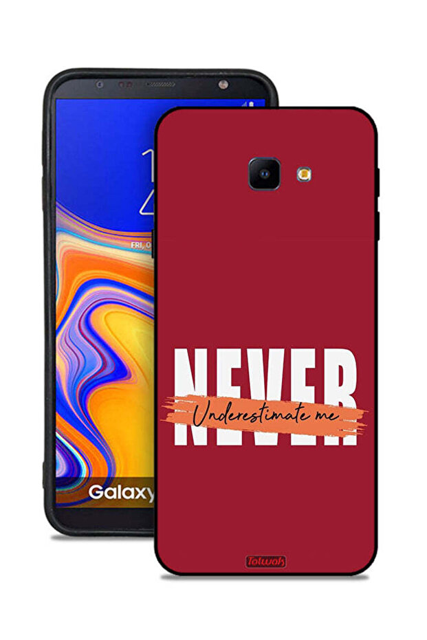 غطاء حماية لهاتف Samsung Galaxy J4 Core لا تقلل من شأني أبدًا