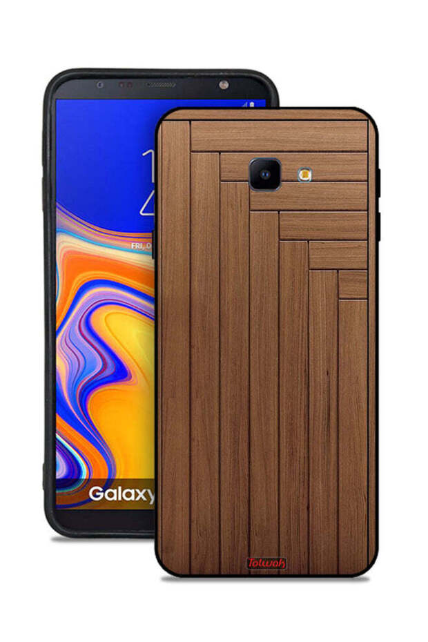 غطاء حماية لهاتف Samsung Galaxy J4 Core بنمط باب