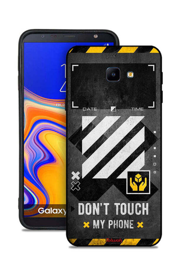 غطاء حماية لهاتف Samsung Galaxy J4 Core - لا تلمس هاتفي