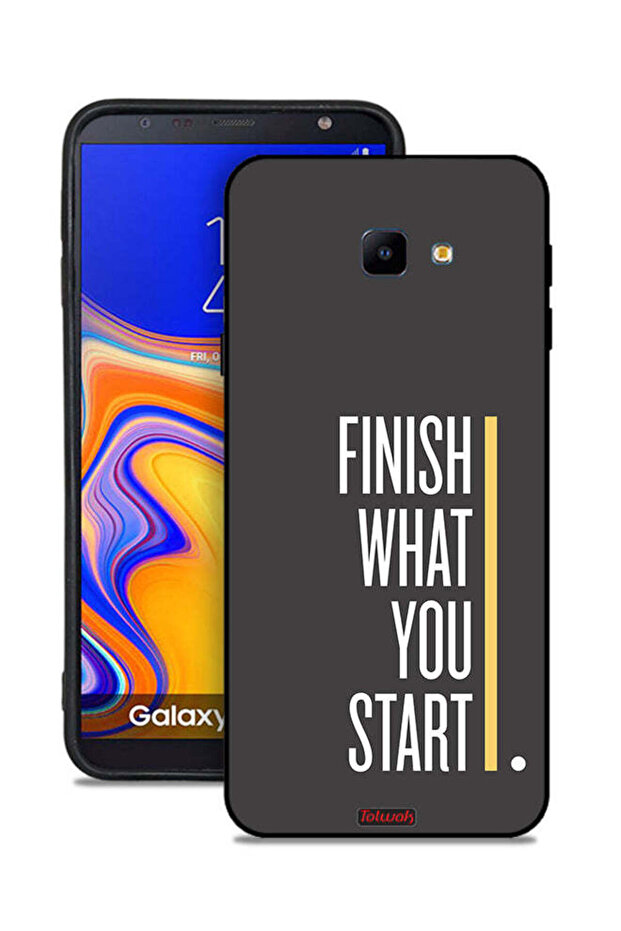غطاء حماية لهاتف Samsung Galaxy J4 Core - أكمل ما تبدأ به