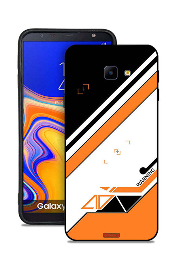 غطاء حماية لهاتف Samsung Galaxy J4 Core تحذير