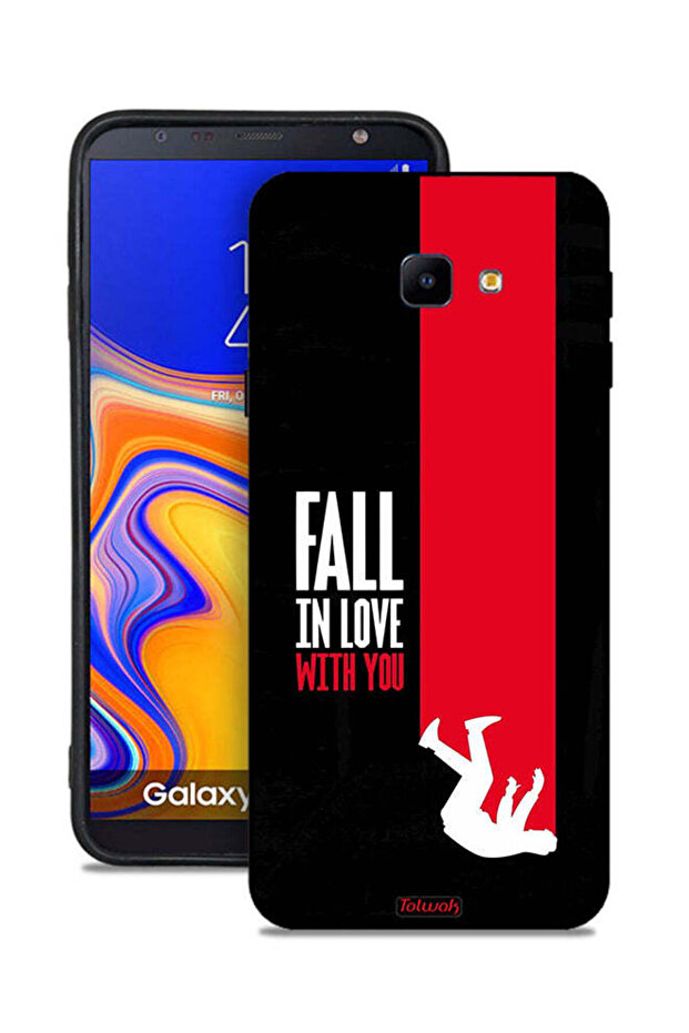 غطاء حماية لهاتف Samsung Galaxy J4 Plus "Fall In Love With You"