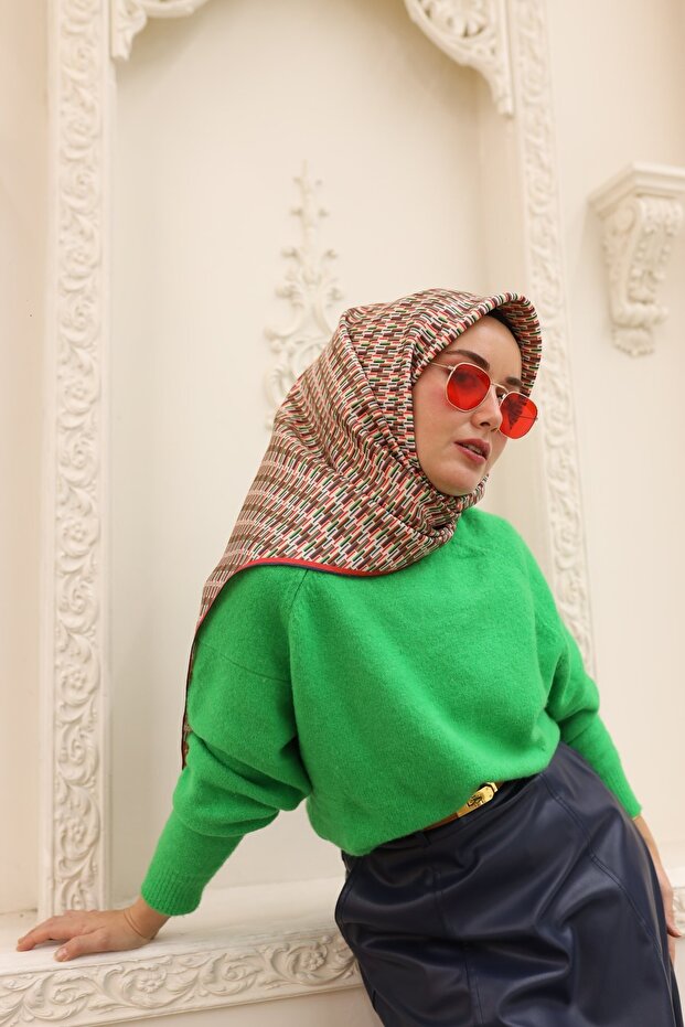 Twill Silk Scarf 11454-68