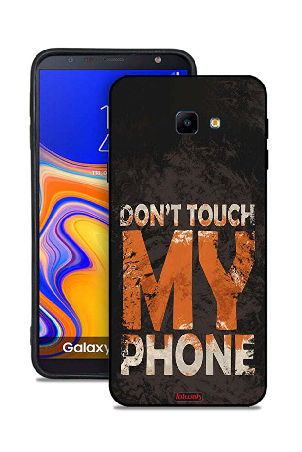 غطاء حماية لهاتف Samsung Galaxy J4 Core - لا تلمس هاتفي