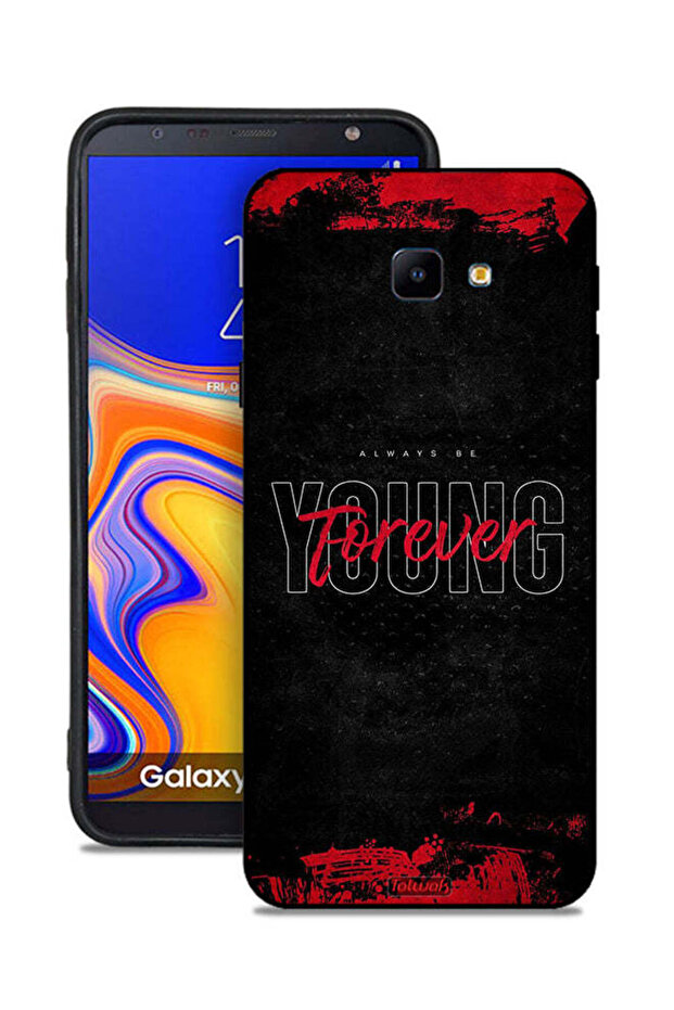 غطاء حماية لهاتف Samsung Galaxy J4 Core بتصميم الشباب الدائم