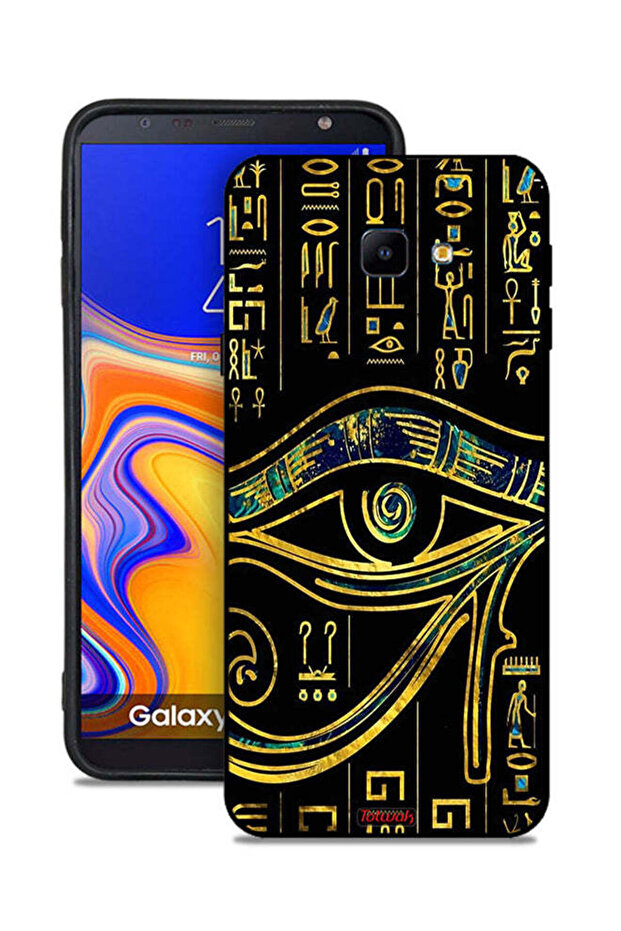غطاء حماية لهاتف Samsung Galaxy J4 Plus بتصميم عين