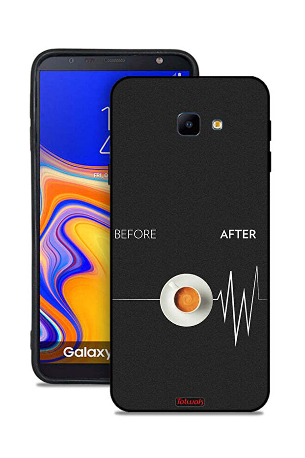 غطاء حماية لهاتف Samsung Galaxy J4 Core قبل وبعد
