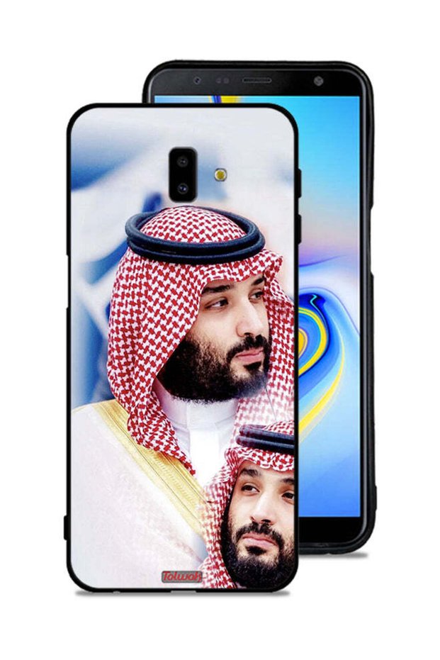 غطاء حماية لهاتف سامسونج جالكسي جيه 6 بلس - محمد بن سلمان