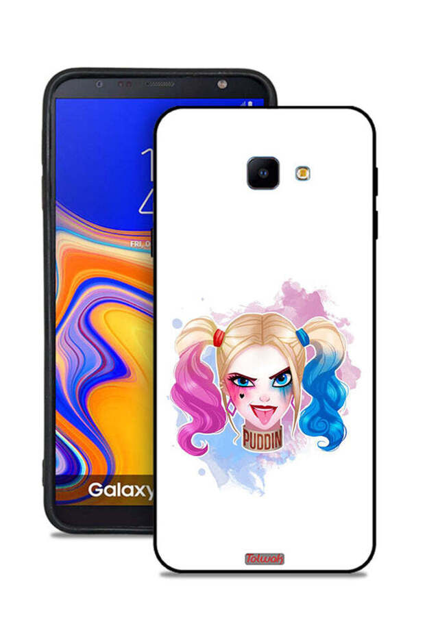 غطاء حماية لهاتف Samsung Galaxy J4 Plus بتصميم هارلي كوين