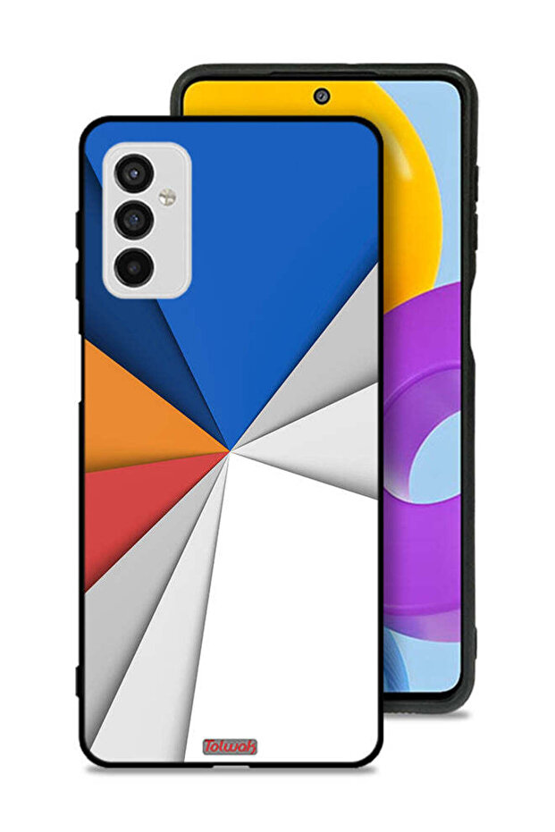 غطاء حماية لهاتف Samsung Galaxy M52 5G مصنوع من مادة مطابقة للفن التجريدي