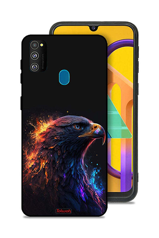 Samsung Galaxy M30s Protective Case Cover Eagle Art