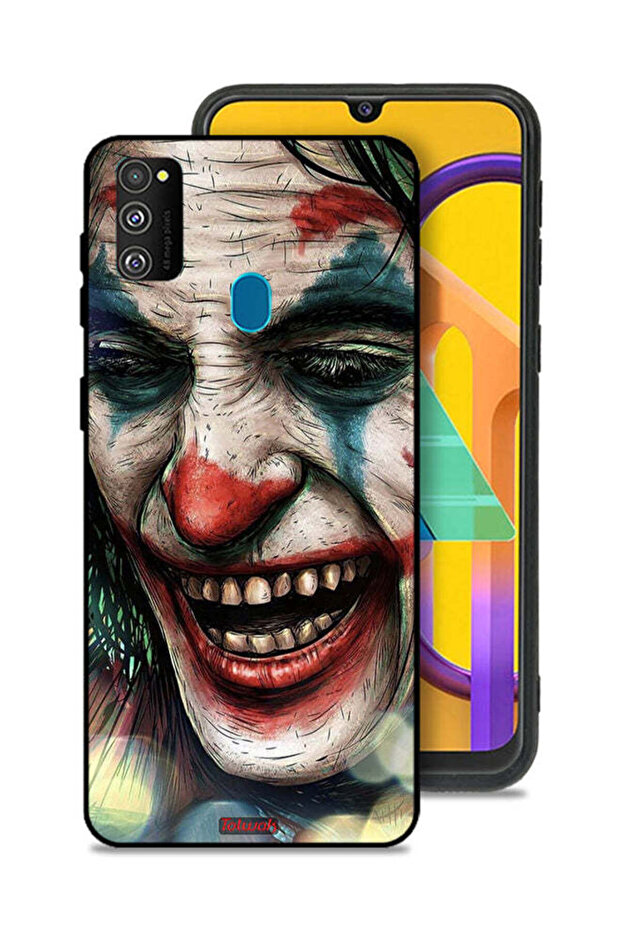 Samsung Galaxy M30s Protective Case Cover Joker Laughing Face