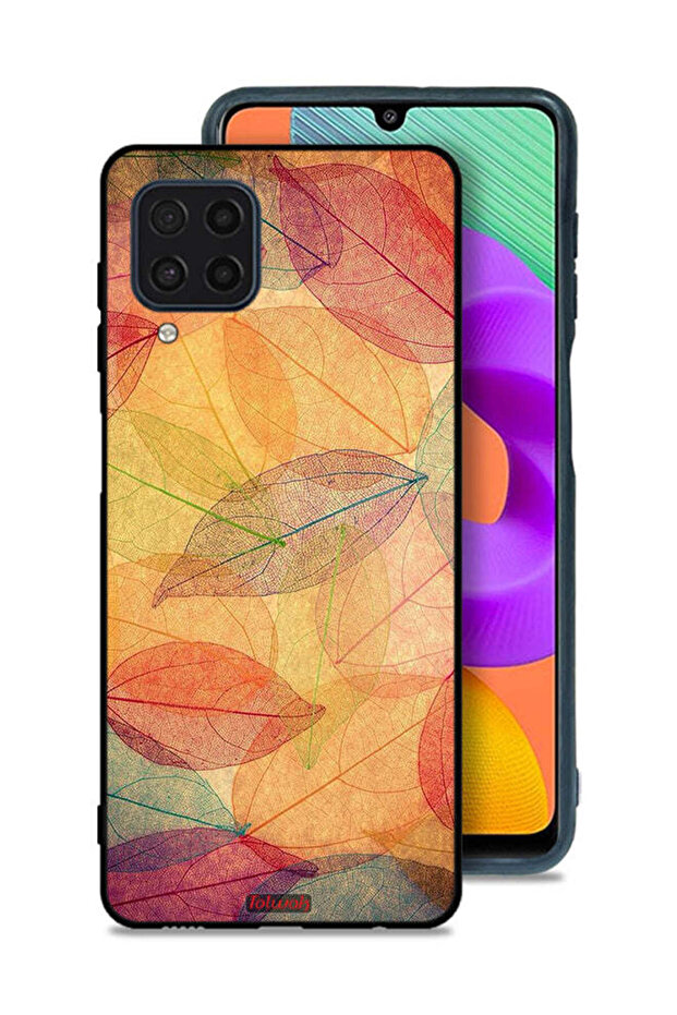 Samsung Galaxy M32 4G Protective Case Cover Leaves Abstract Digital Art