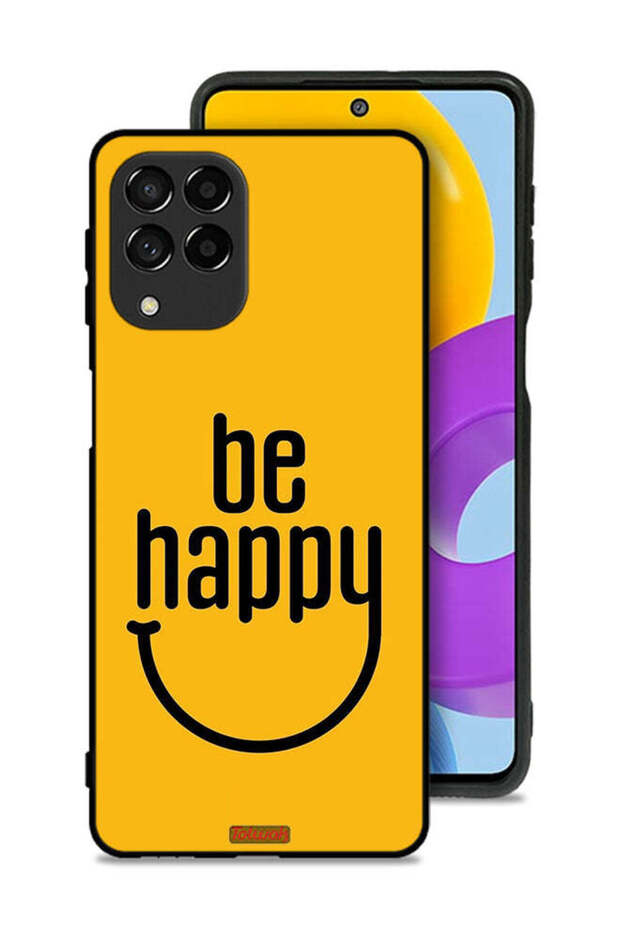 Samsung Galaxy M53 Protective Case Cover Be Happy