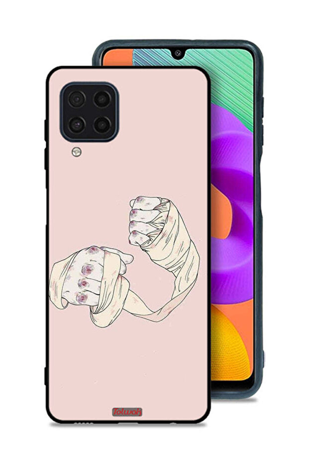 Samsung Galaxy M32 4G Protective Case Cover Fighter Art