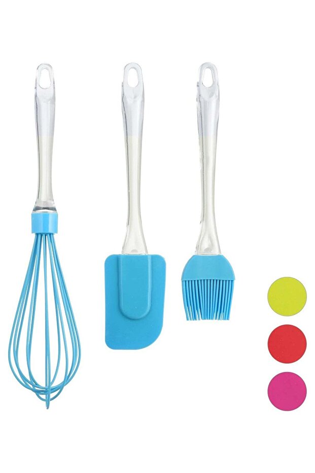 Full Silicone Oil Brush for Cooking and Full Silicone Spatula with Silicone Hand Batter
