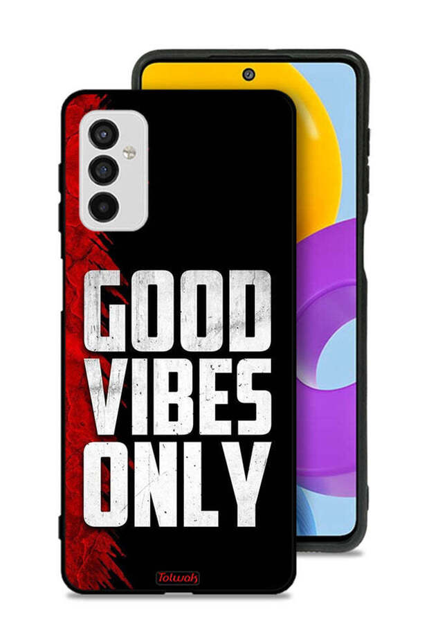 Samsung Galaxy M52 5G Protective Case Cover Good Vibes Only