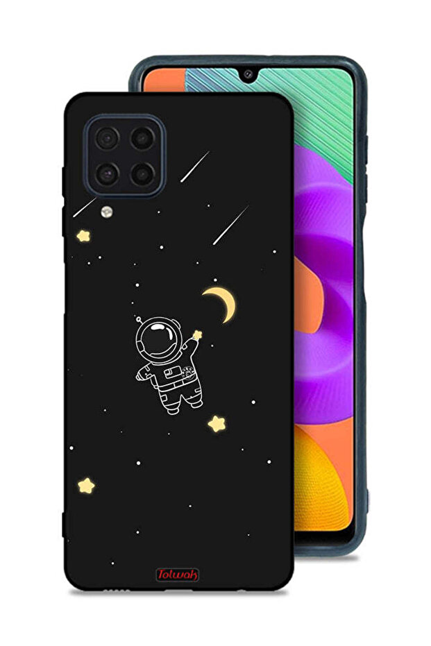 Samsung Galaxy M32 4G Protective Case Cover Astronaut Art Clip