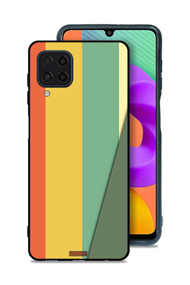 Samsung Galaxy M22 Protective Case Cover Simple Pattern