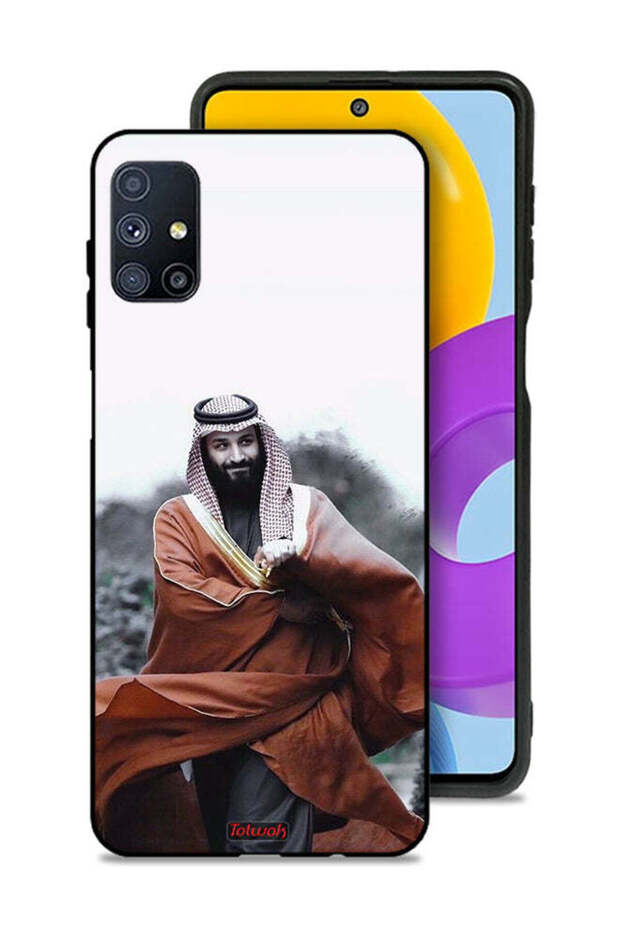 غطاء حماية لهاتف سامسونج جالكسي M51 محمد بن سلمان بن عبد العزيز