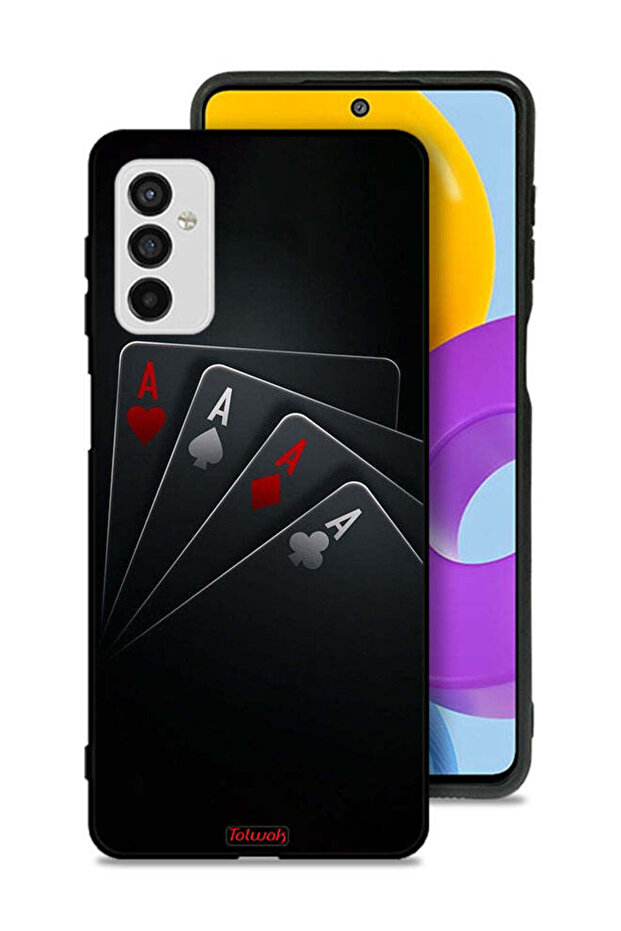 غطاء حماية لهاتف سامسونج جالاكسي M52 5G - بطاقات A