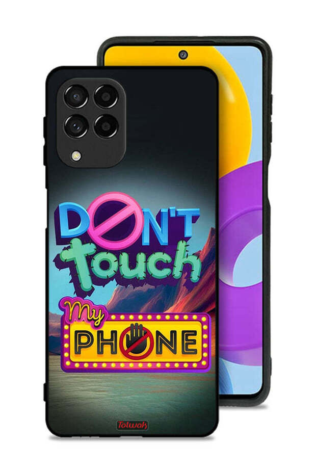Samsung Galaxy M53 Protective Case Cover Do Not Touch My Phone