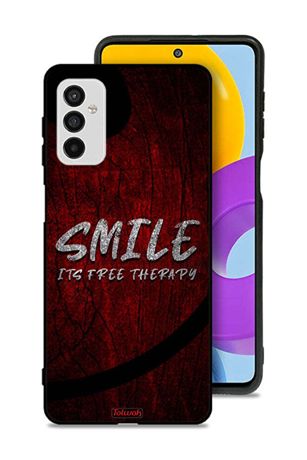 Samsung Galaxy M52 5G Protective Case Cover Smile Its Free Therapy