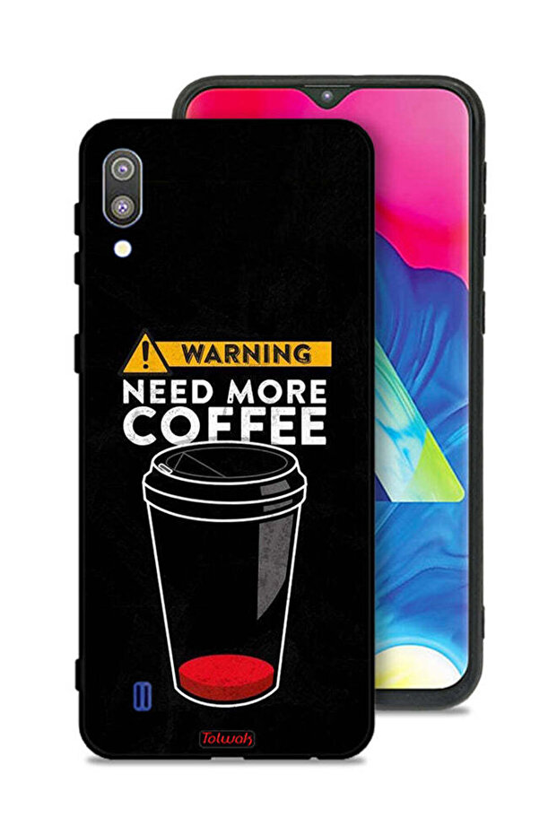 غطاء حماية لهاتف Samsung Galaxy M10 - هل تحتاج إلى المزيد من القهوة؟