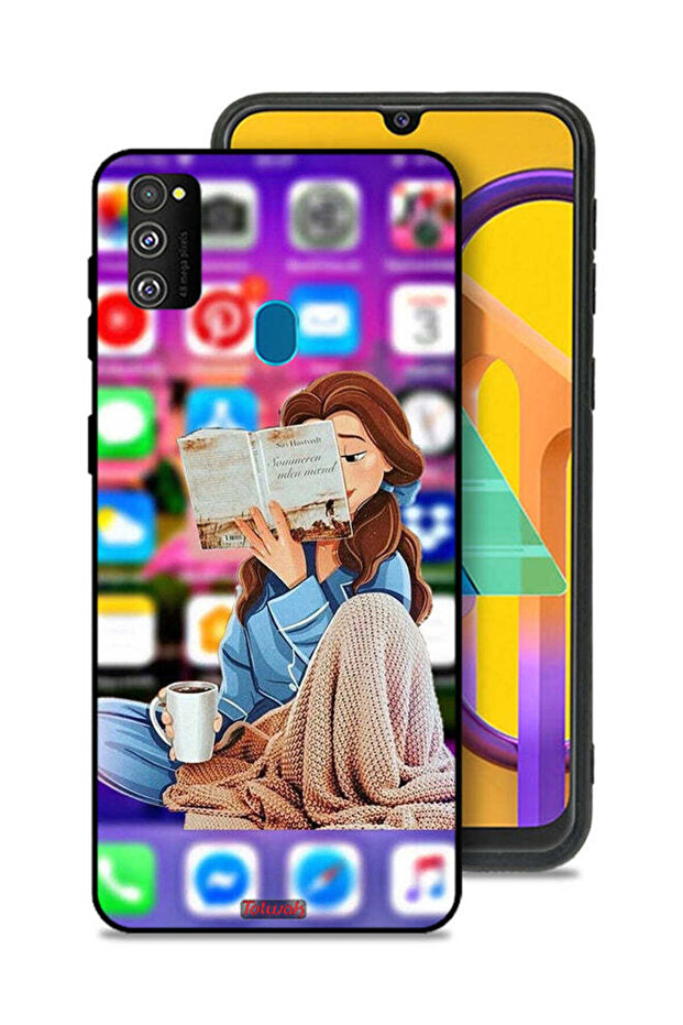 غطاء حماية لهاتف Samsung Galaxy M30s - قراءة