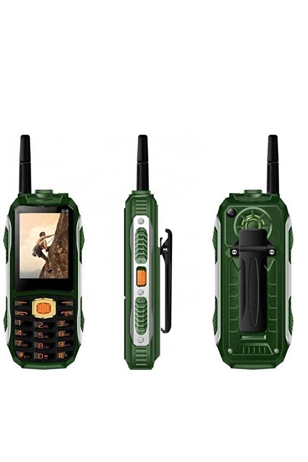 Mobile with 2 SIM card slots and a 20,000 mAh battery featuring LED light