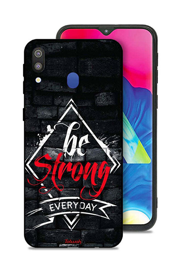Samsung Galaxy M20 Protective Case Cover Be Strong Every Day