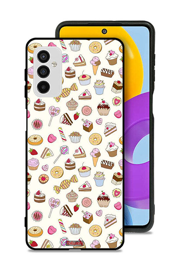 Samsung Galaxy M52 5G Protective Case Cover Pattern Of Favorite Items