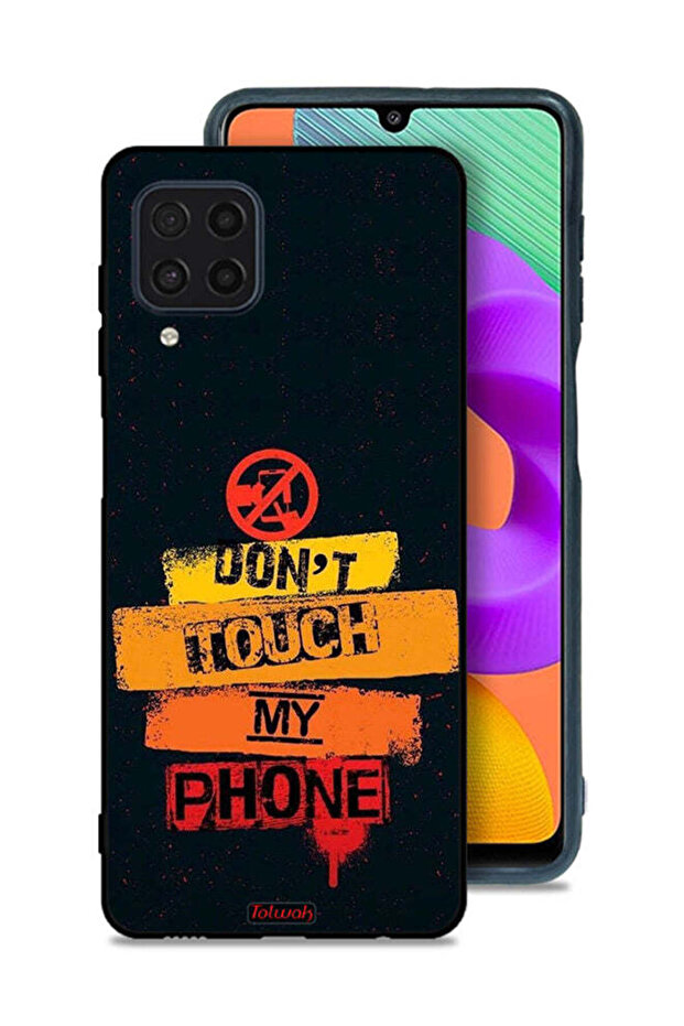 Samsung Galaxy M32 4G Protective Case Cover Do Not Touch My Phone