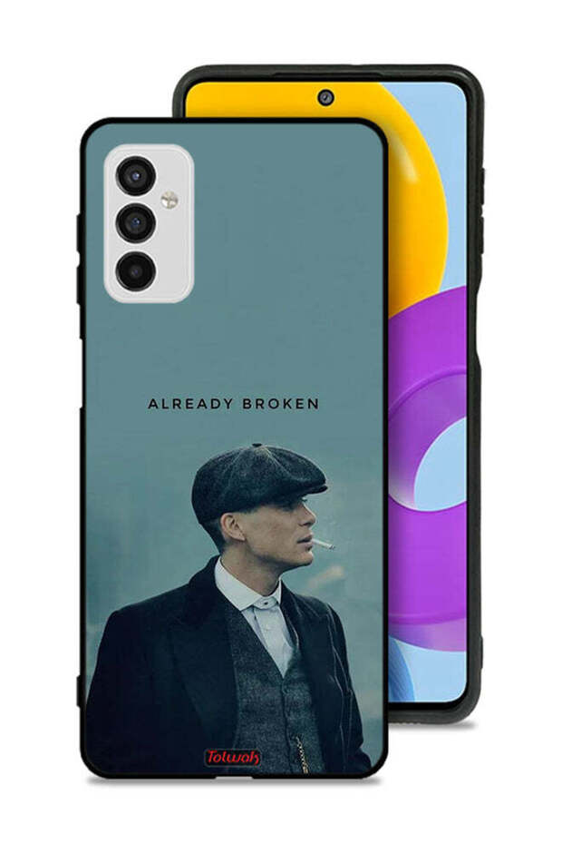 غطاء حماية لهاتف Samsung Galaxy M52 5G مكسور بالفعل
