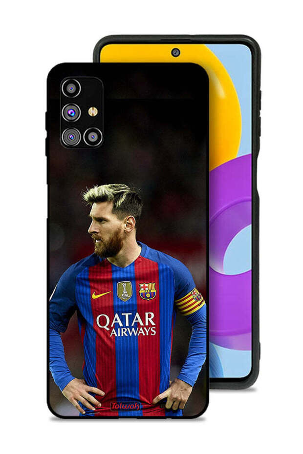 Samsung Galaxy M31s Protective Case Cover Messi Barcelona