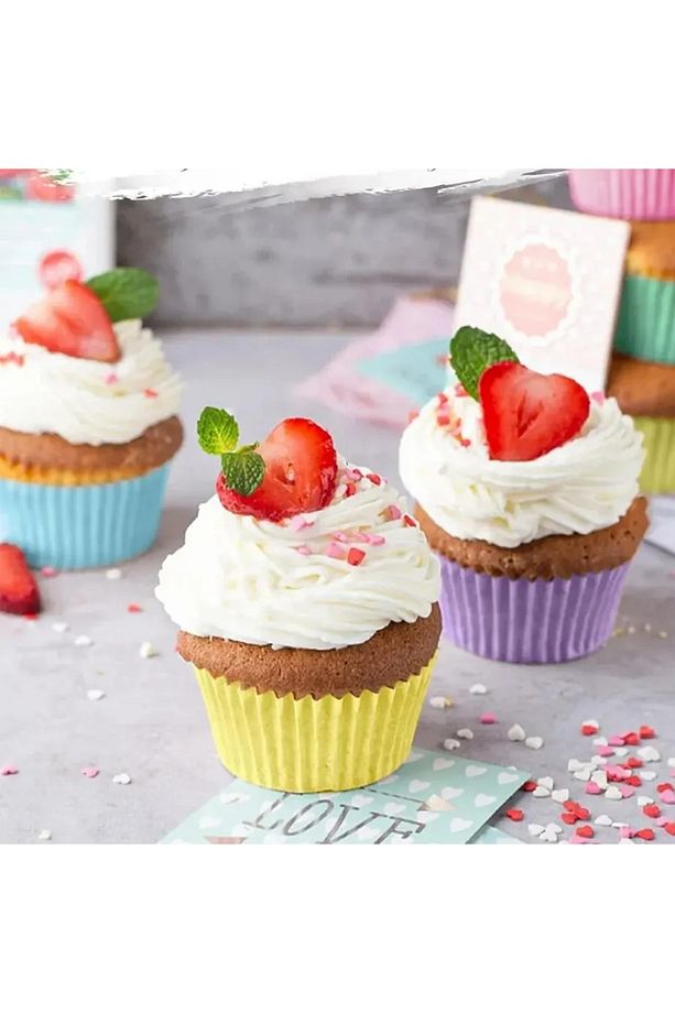 Muffin Kalıbı - Muffin Kağıdı - Muffin Kek Kalıbı 200 Adet 721874 - 5