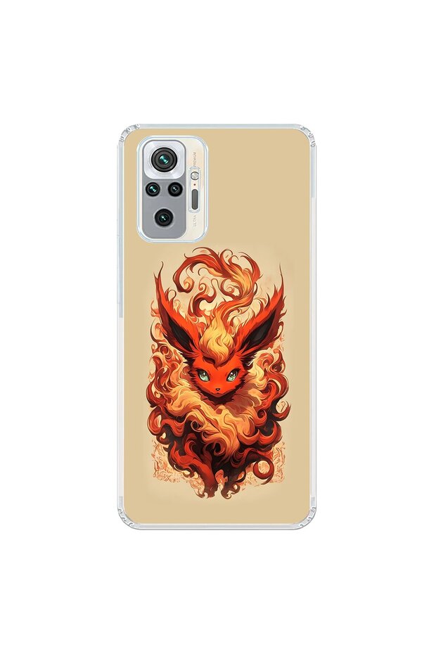 Xiaomi Redmi Note 10 Pro Compatible Transparent Case Pokemon 6 Design