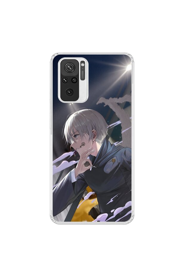 Xiaomi Redmi Note 10 Compatible Transparent Case Jujutsu Kaisen 3 Designs