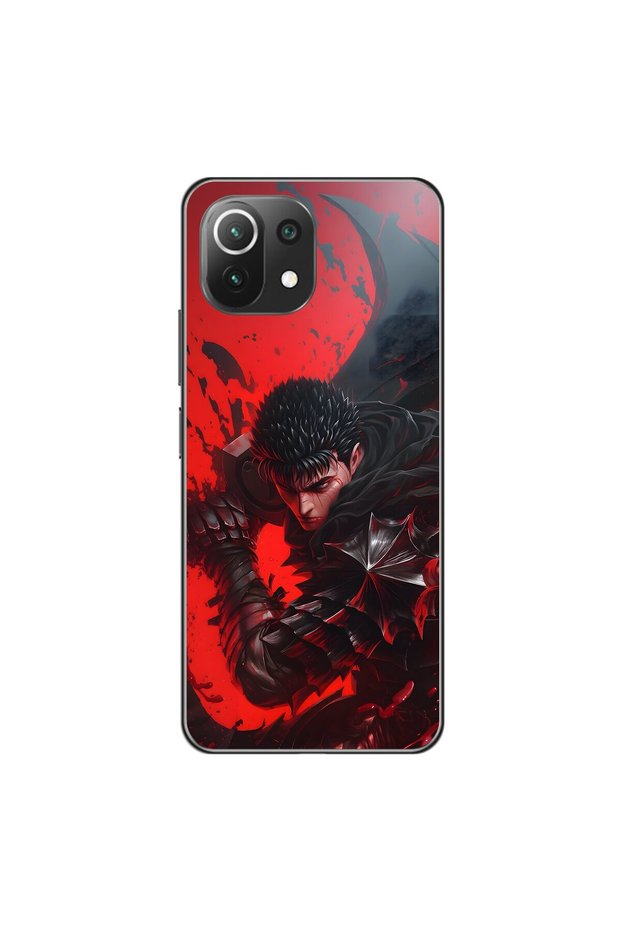 Xiaomi Mi 11 Lite Compatible Transparent Case Berserk 3 Design