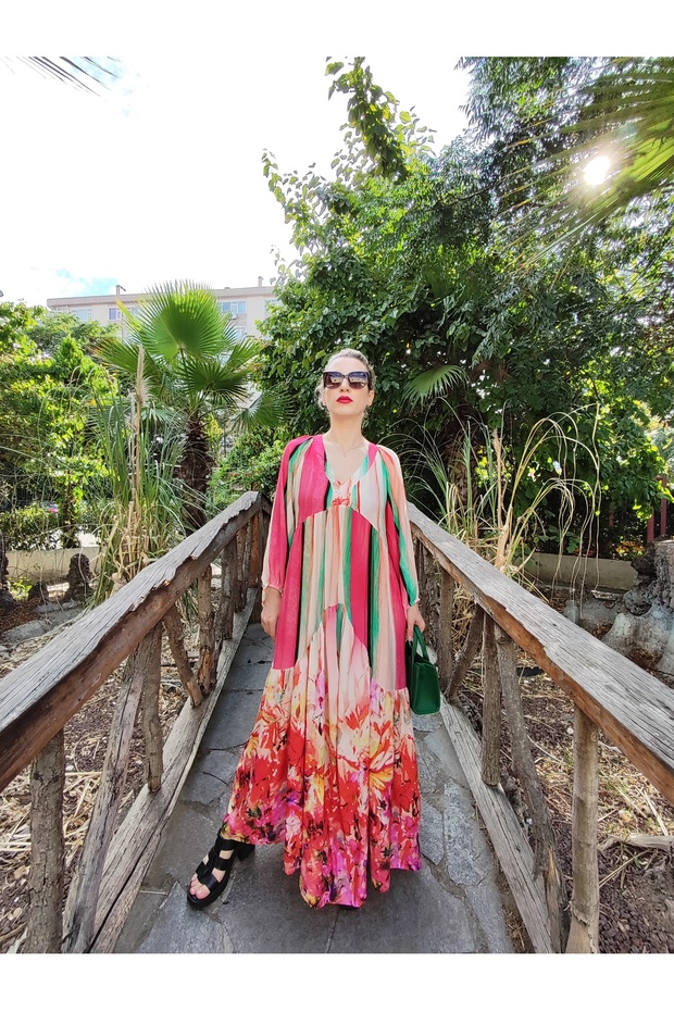 Цветна рокля - 3