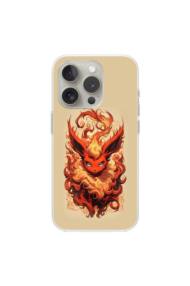 حافظة شفافة متوافقة مع هاتف iPhone 14 Pro Max بتصميم بوكيمون 6