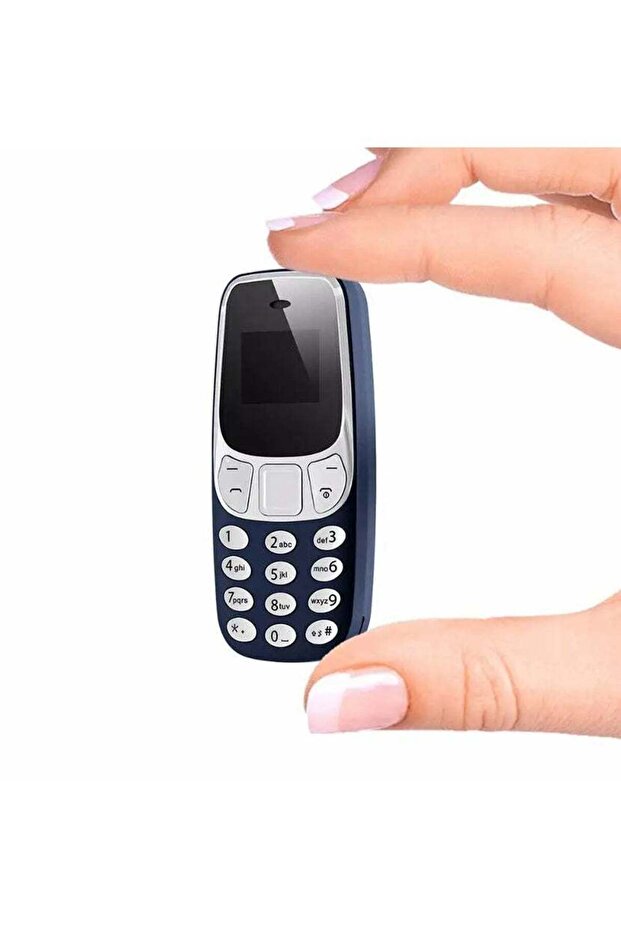 Mini Portable GSM Dual SIM Micro Mobile Cell Phone with Bluetooth Headset - Compact and Lightwe