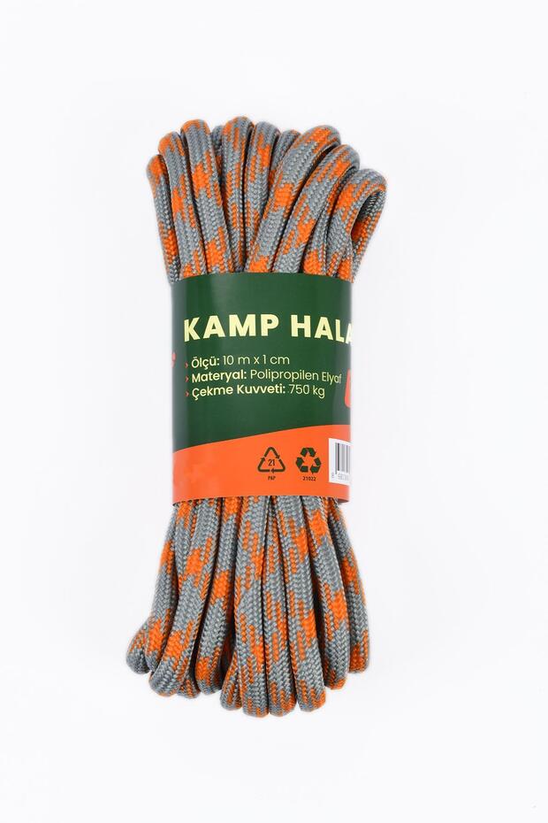 Kamp Halatı, Germe Halatı, Kamp Ipi, Çadır Halatı, Halat, Uzunluk 10 Mt. Çap: 10 Mm - 1